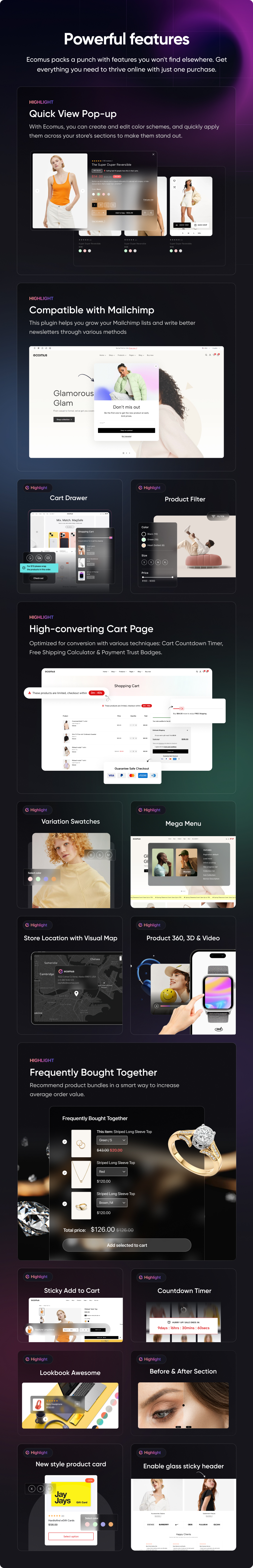 Ecomus Fashion eCommerce HTML, Bootstrap Template