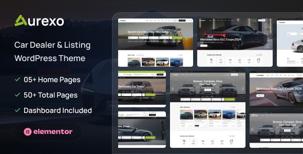 Auxero – Car Dealer & Listing WordPress Theme