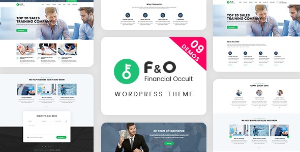 F&O – Consultant Finance WordPress Theme