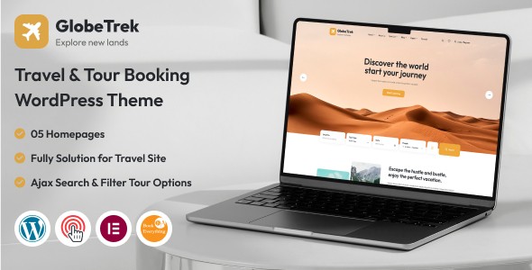 GlobeTrek – Travel & Tour Booking WordPress Theme GlobeTrek – Travel & Tour Booking WordPress Theme