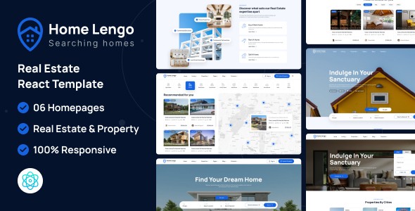 Homelengo – Real Estate React Template