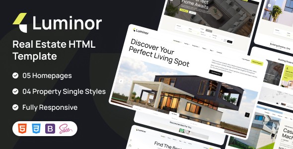 Luminor – Real Estate HTML Template
