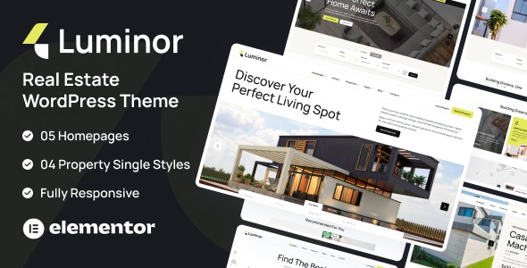 Luminor – Real Estate WordPress Theme
