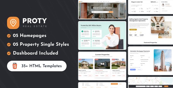 Proty – Real Estate HTML Template