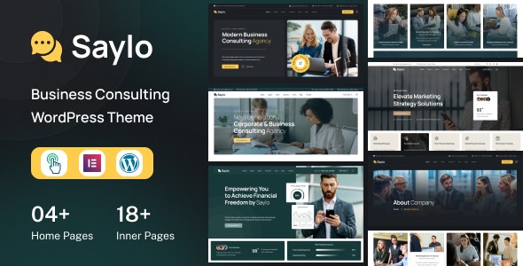 Saylo – Finance & Consulting WordPress Theme Saylo – Finance & Consulting WordPress Theme