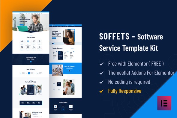 Soffets – Software & IT Service Elementor Template Kit
