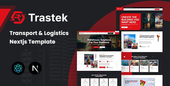 Trastek – Transport & Logistics React NextJS Template Trastek – Transport & Logistics React NextJS Template