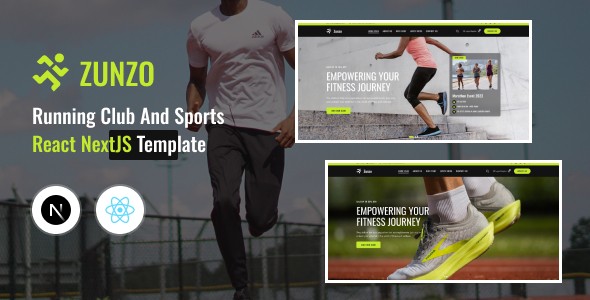 Zunzo – Running Club and Sports React NextJS Template Zunzo – Running Club and Sports React NextJS Template