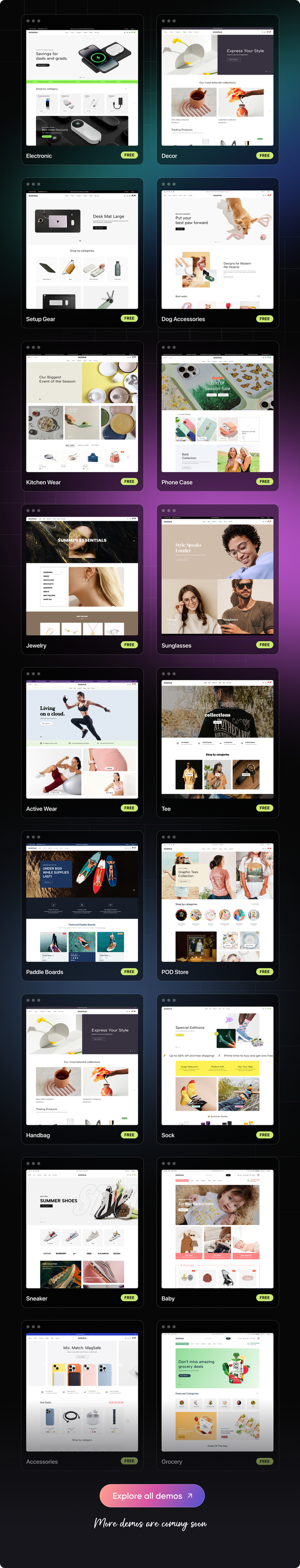 Ecomus Ultimate eCommerce React NextJs, Bootstrap Template