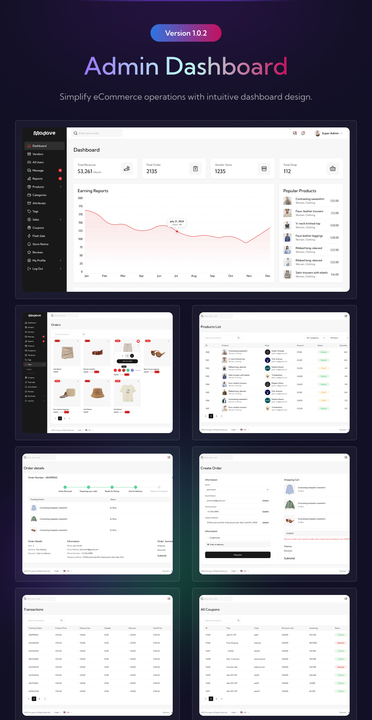 Modave – Multipurpose eCommerce HTML Template