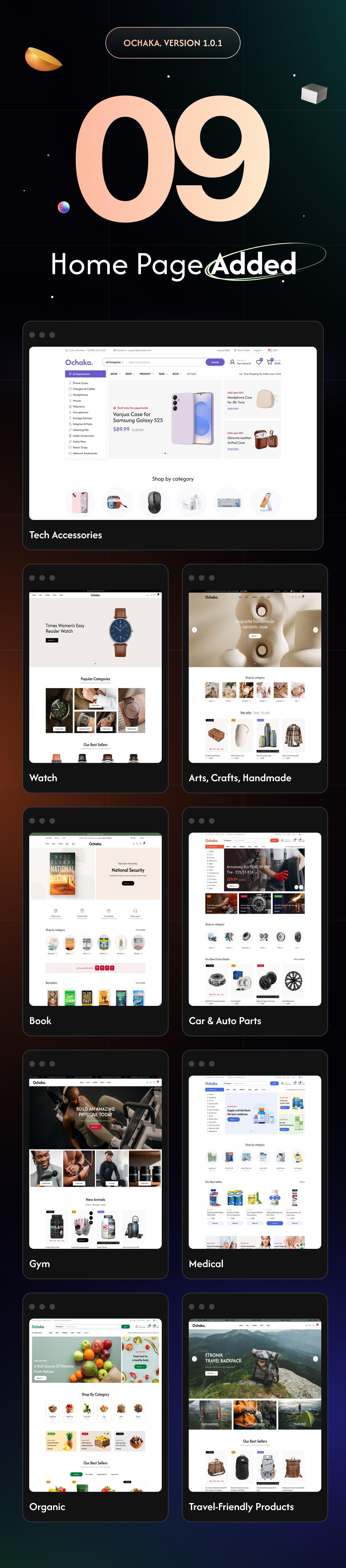 Ochaka. | Multipurpose eCommerce HTML5 Template