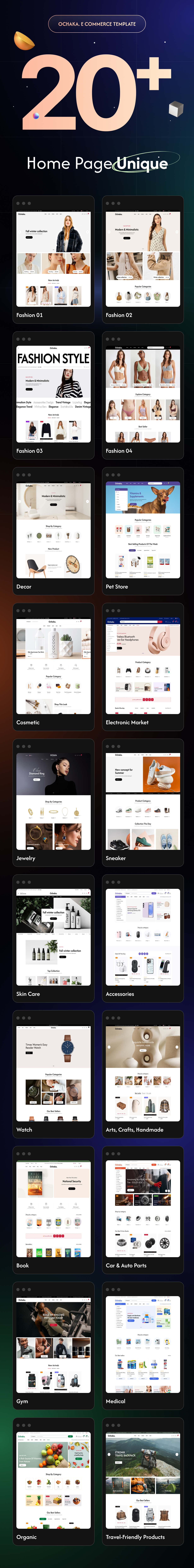 Ochaka. | Multipurpose eCommerce React NextJs Template