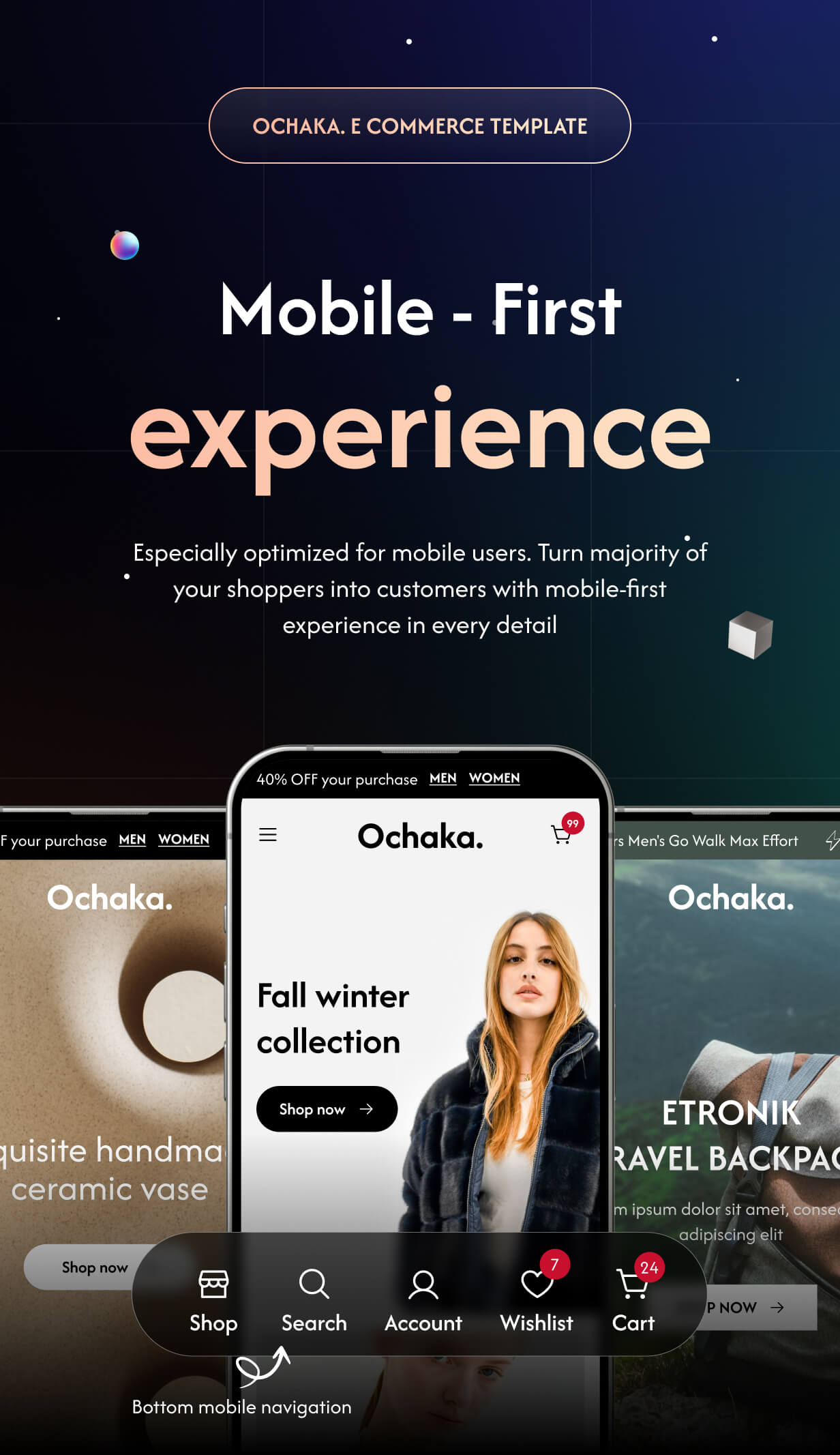 Ochaka. | Multipurpose eCommerce React NextJs Template
