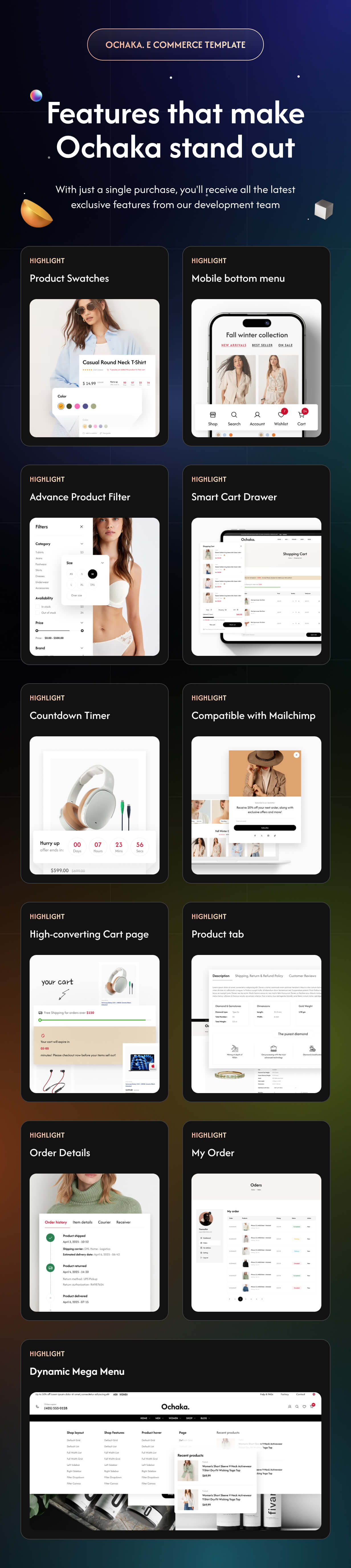 Ochaka. | Multipurpose eCommerce ReactJs Template