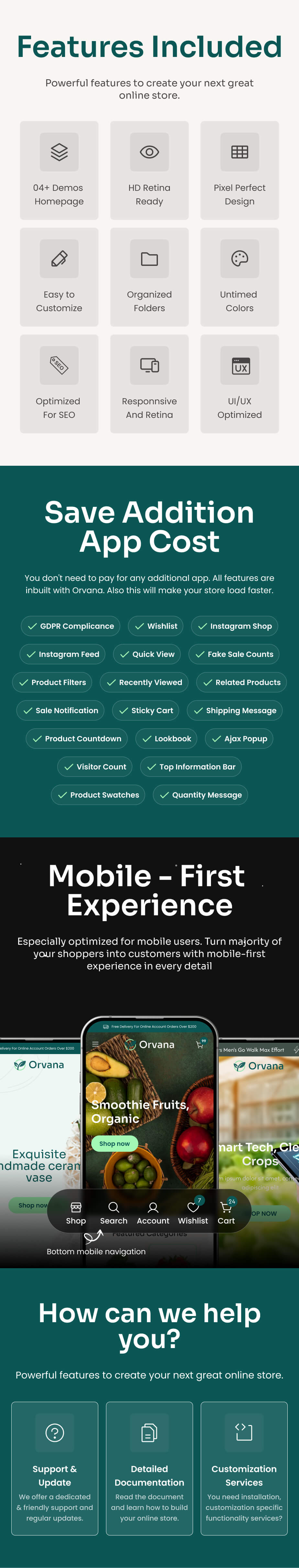 Orvana | Organic & Food Store HTML5 Template