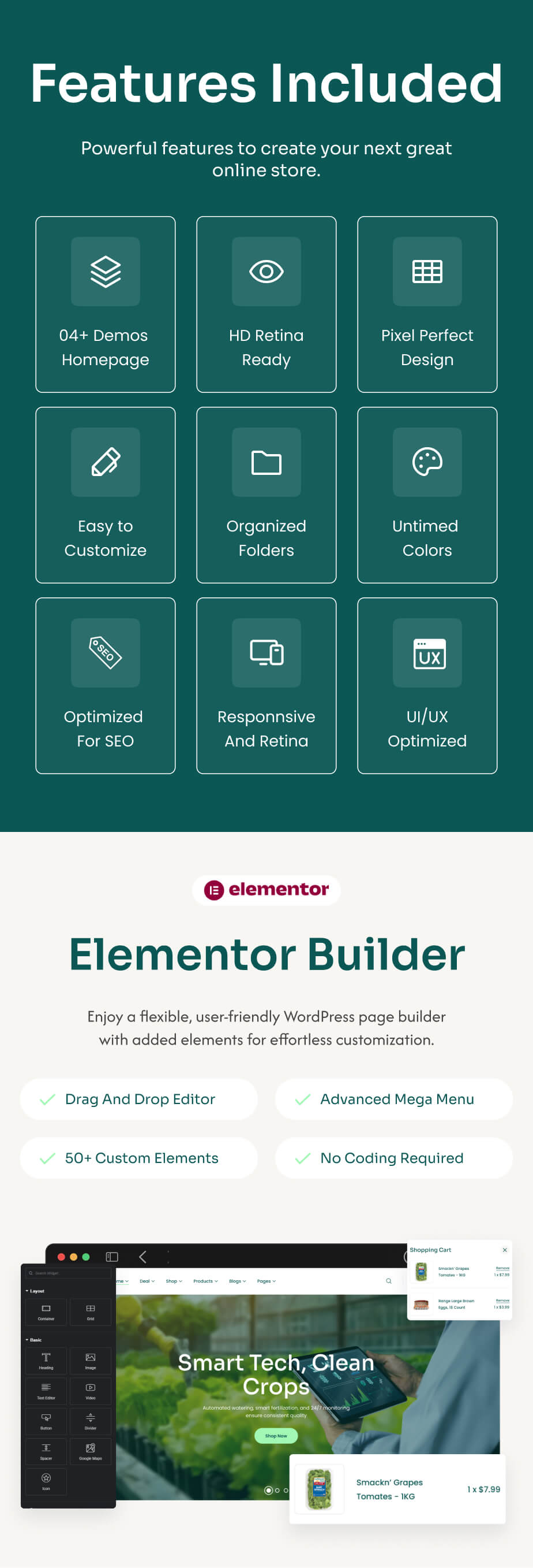 Orvana | Organic & Food Store WooCommerce WordPress Theme