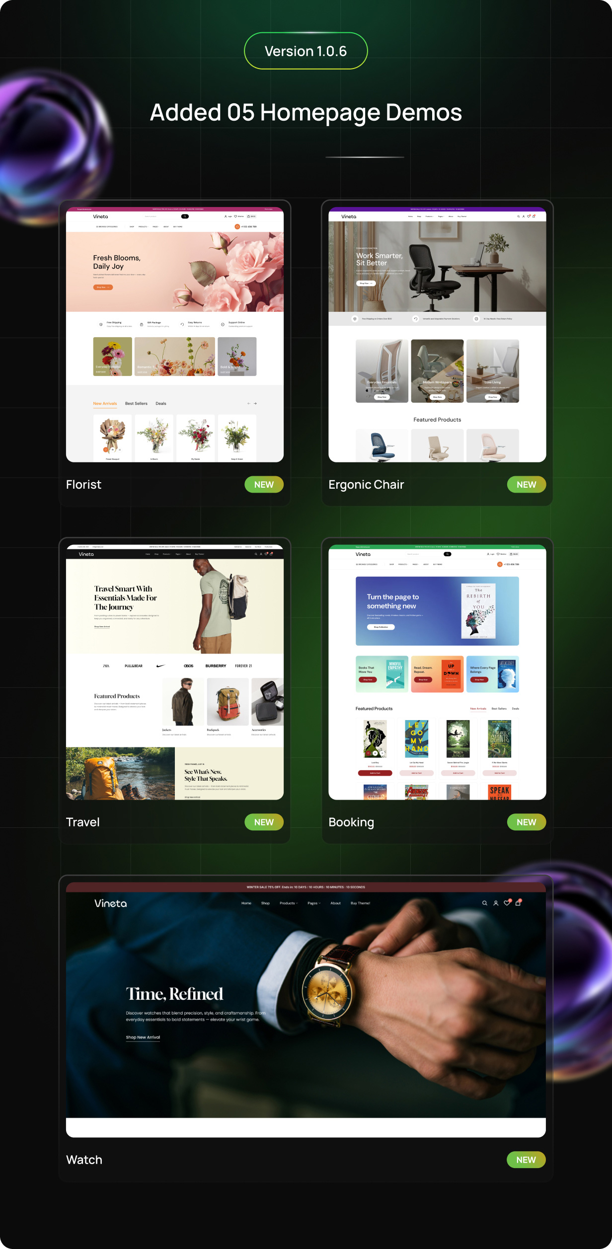 Vineta – Multipurpose WooCommerce WordPress Theme