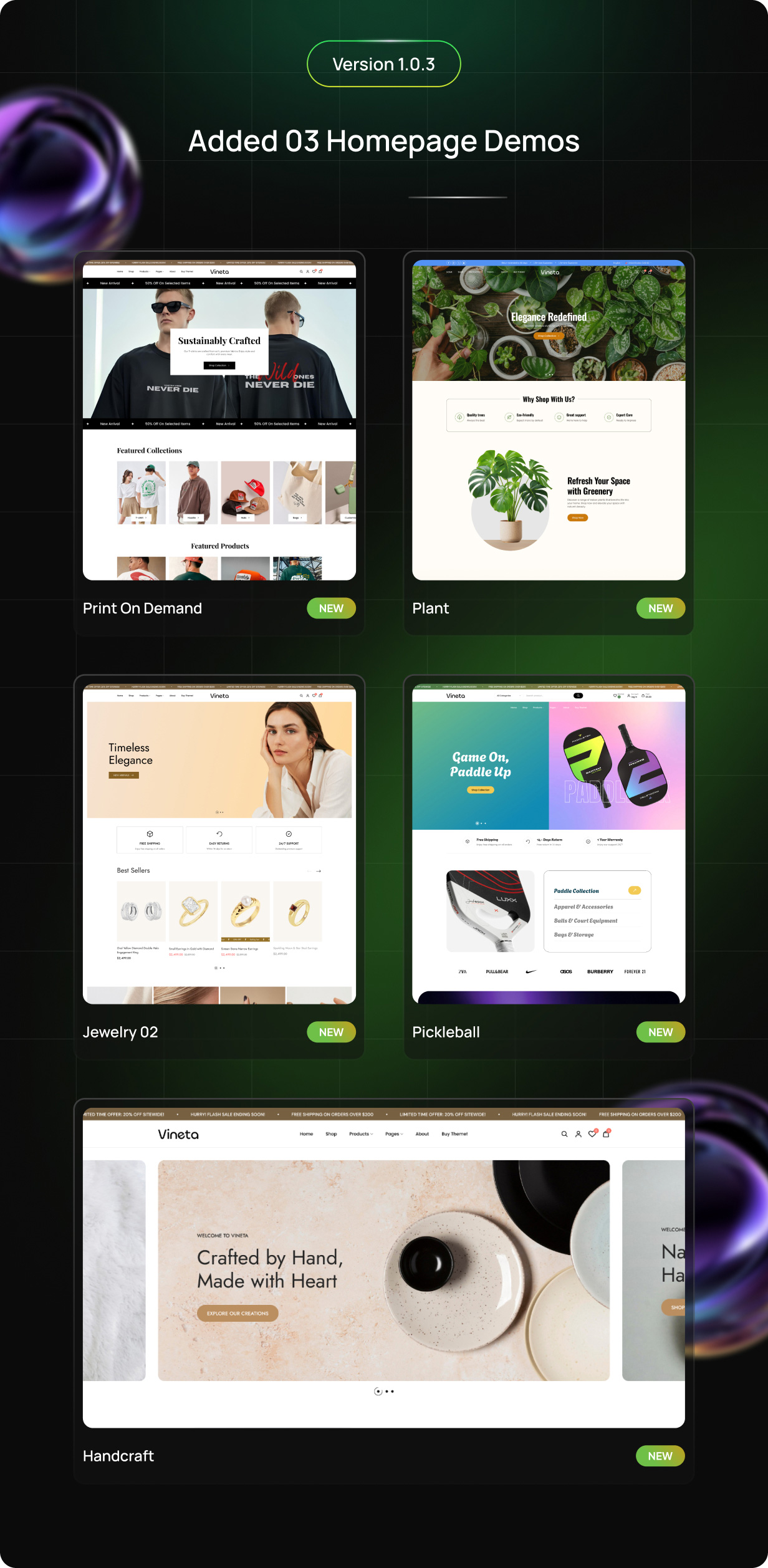 Vineta – Multipurpose WooCommerce WordPress Theme