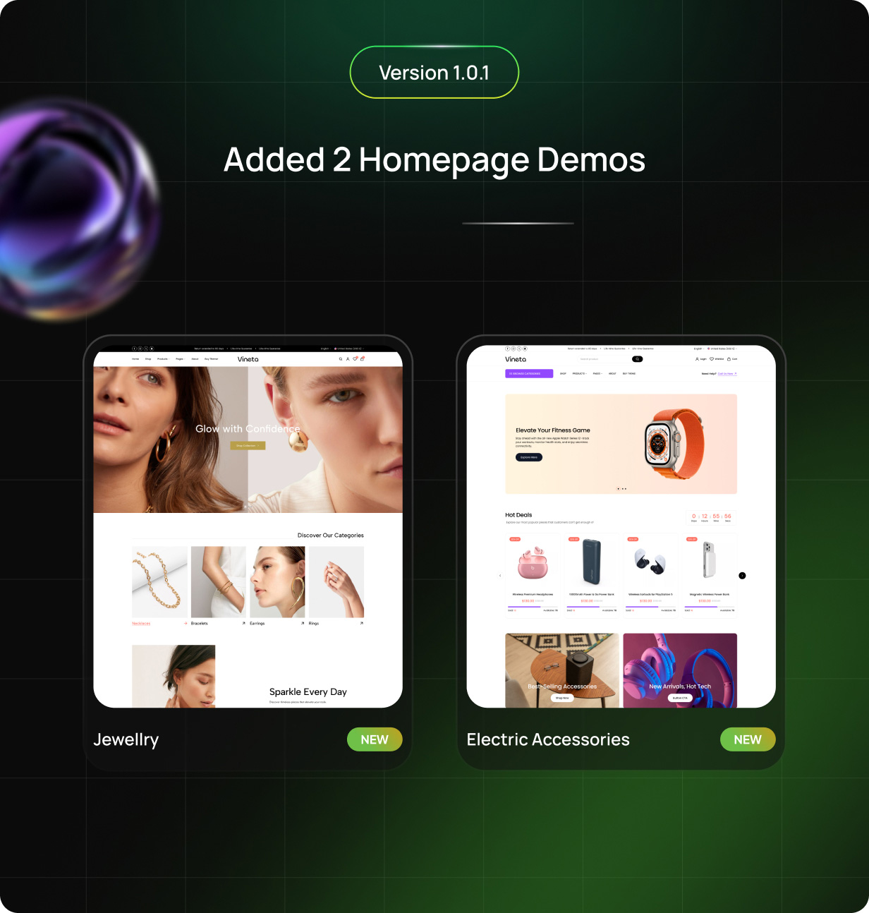 Vineta – Multipurpose WooCommerce WordPress Theme