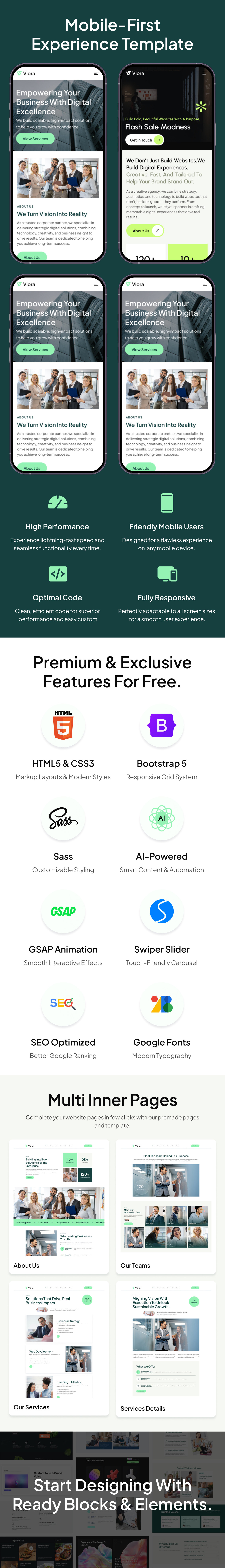 Viora – The All-in-One Multipurpose HTML5 Template - 2