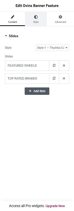 Ovinx Banner Feature content