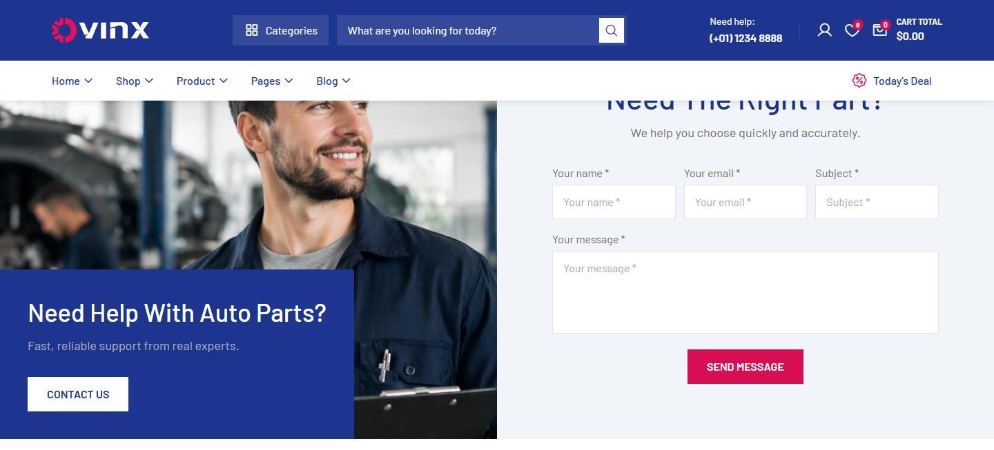 Ovinx Contact Support