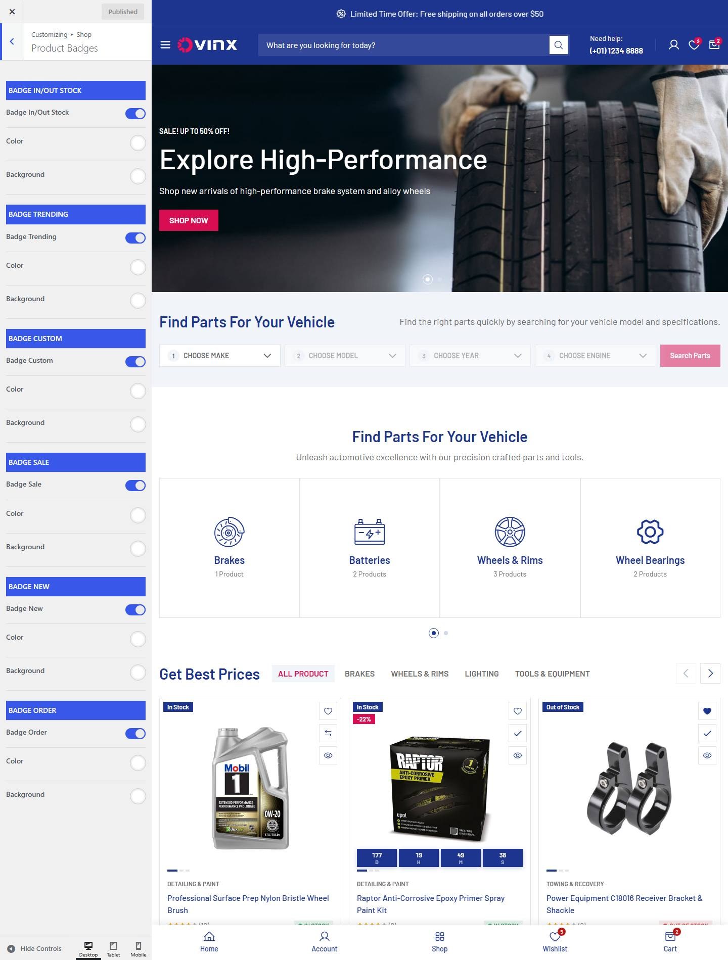 Product Badges