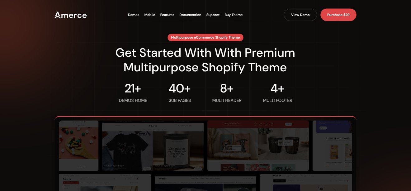 Amerce – Multipurpose Shopify Themes OS 2.0