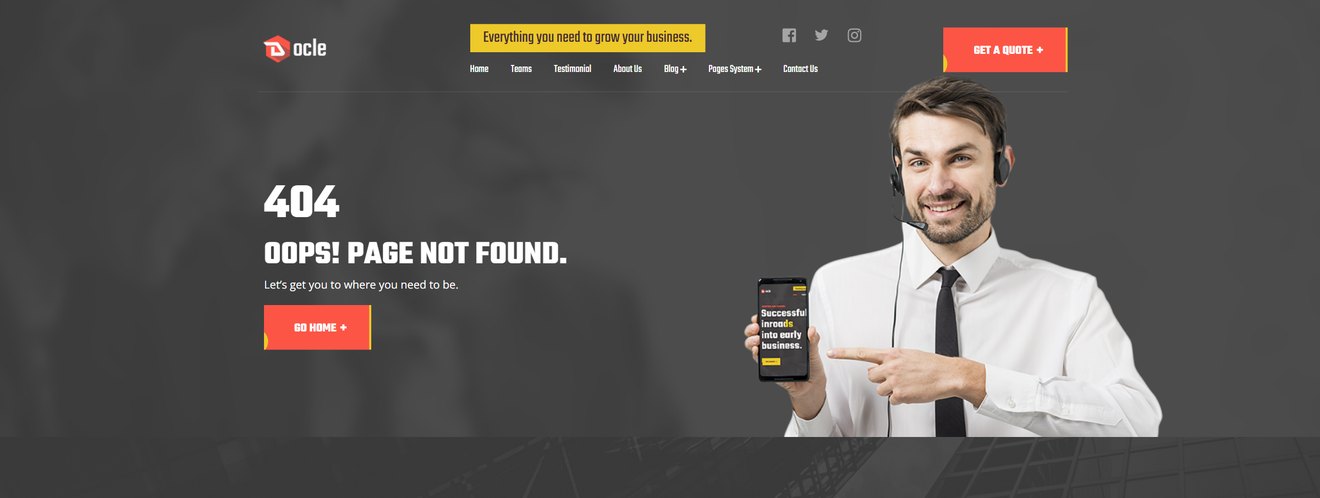 Docle – Agency Services HubSpot Theme