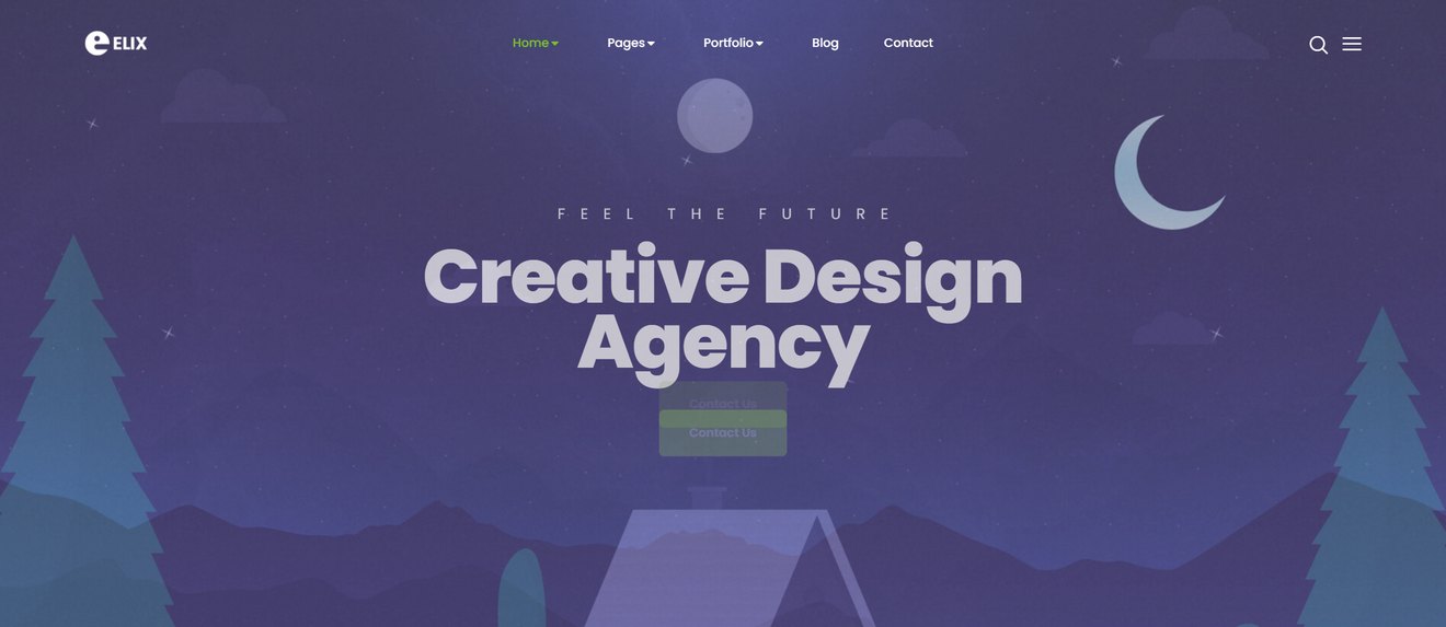 Elix – Responsive Multipurpose Creative Business Template Kit