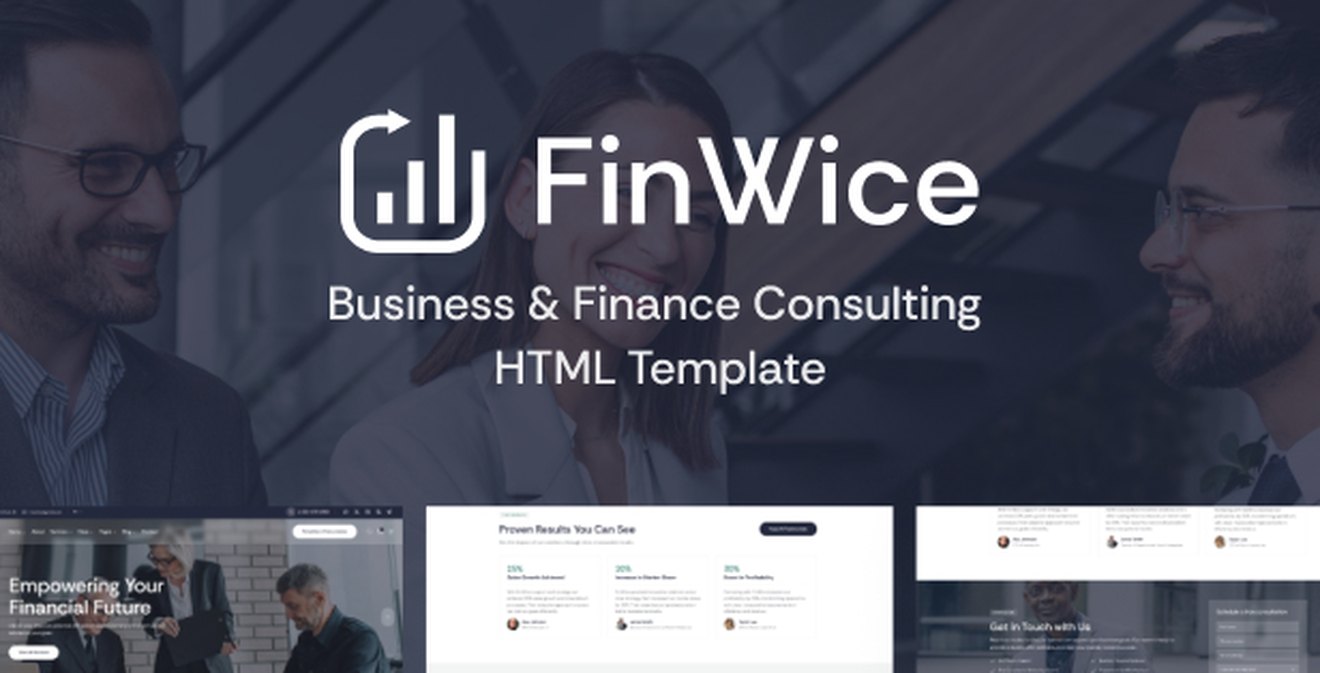 Finwice | Business & Finance Consulting React NextJs Template