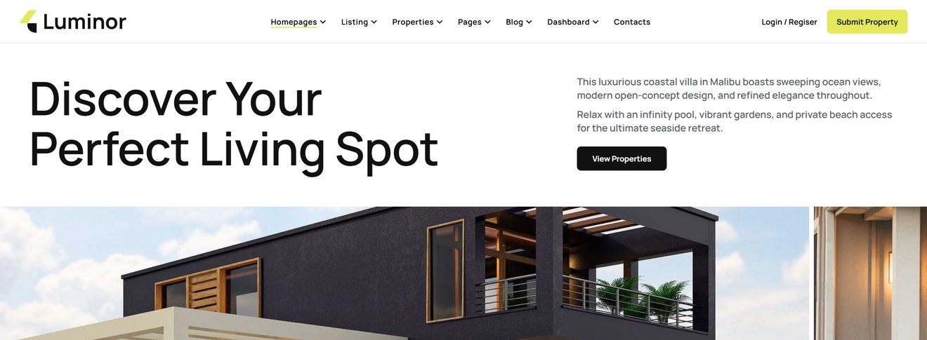 Luminor – Real Estate HTML Template
