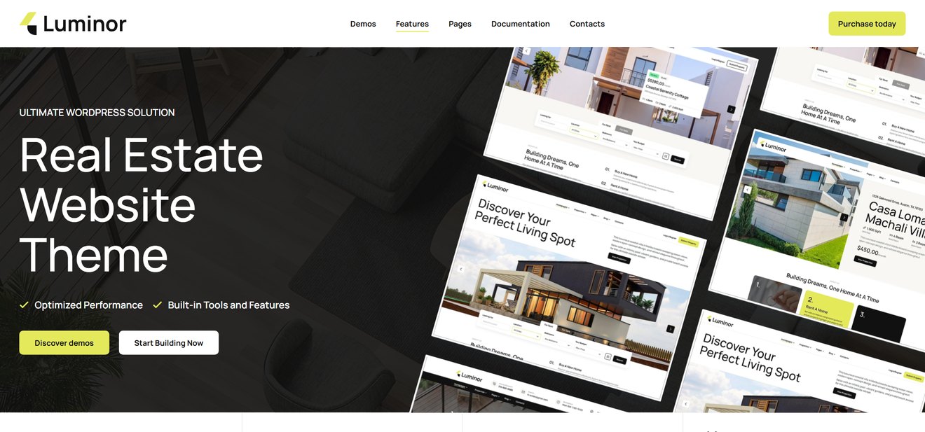 Luminor – Real Estate WordPress Theme
