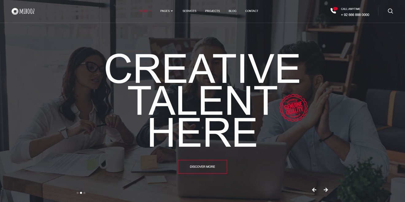 Mibooz – Creative Agency Elementor Template Kit