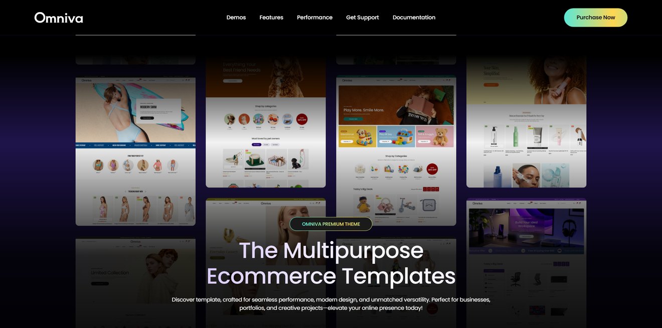 Omniva – Multipurpose eCommerce HTML, Bootstrap
