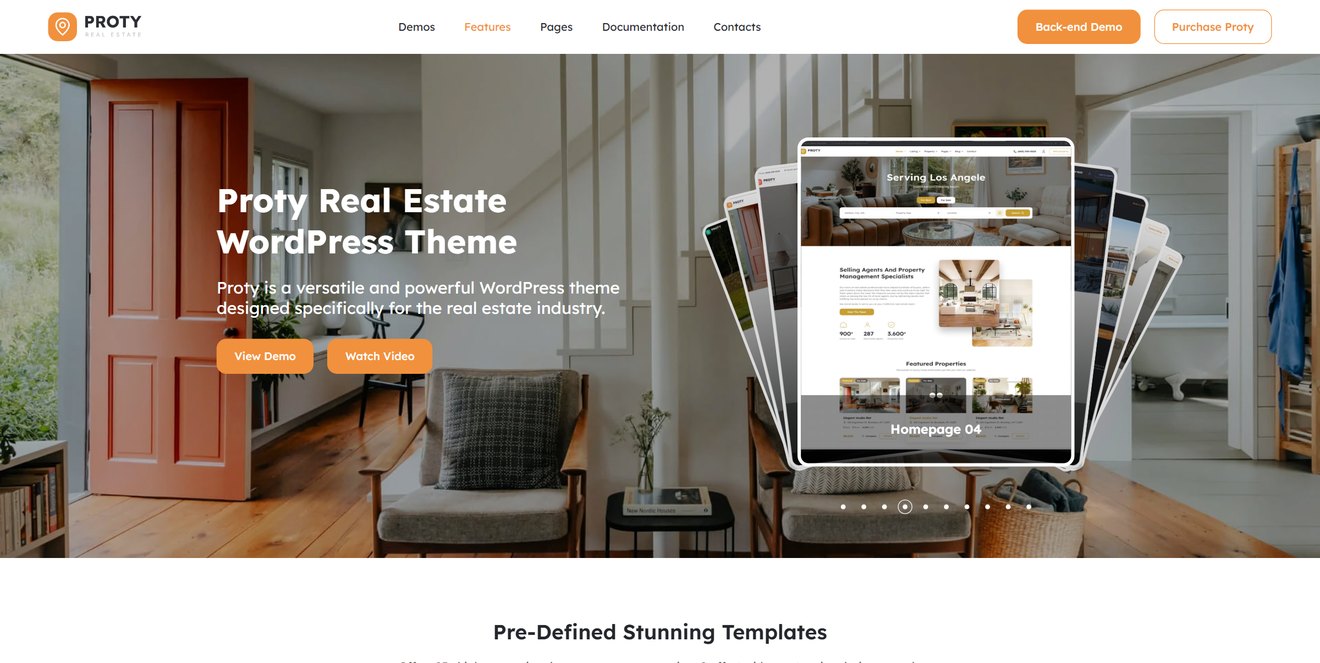 Proty – Real Estate WordPress Theme