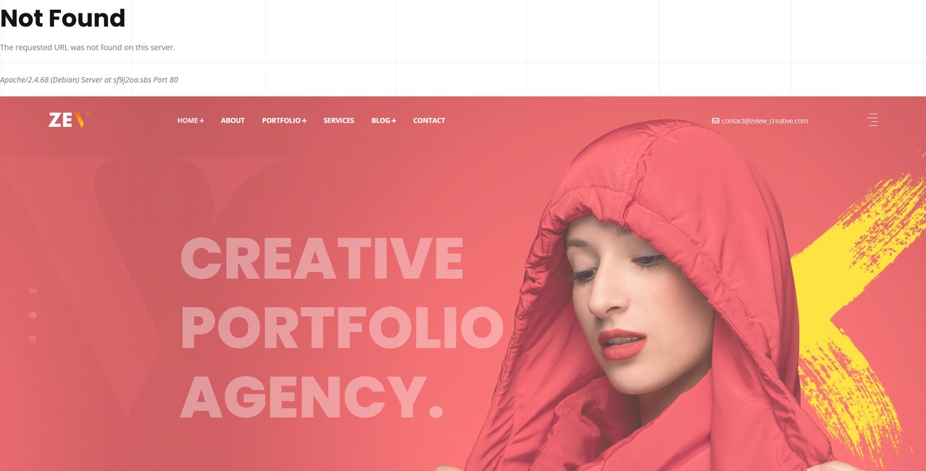 Zev – Creative Personal Portfolio WordPress Theme